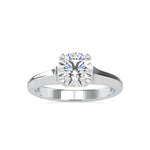 Load image into Gallery viewer, 0.50cts. Solitaire Platinum Engagement Ring JL PT 0133   Jewelove.US
