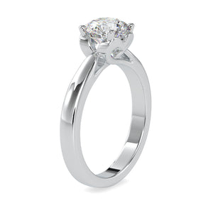 0.50cts. Solitaire Platinum Engagement Ring JL PT 0134