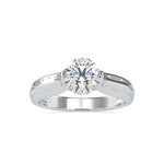 Load image into Gallery viewer, 0.50cts. Solitaire Platinum  Engagement Ring JL PT 0135
