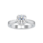 Load image into Gallery viewer, 0.50cts. Solitaire Platinum Engagement Ring JL PT 0138   Jewelove.US
