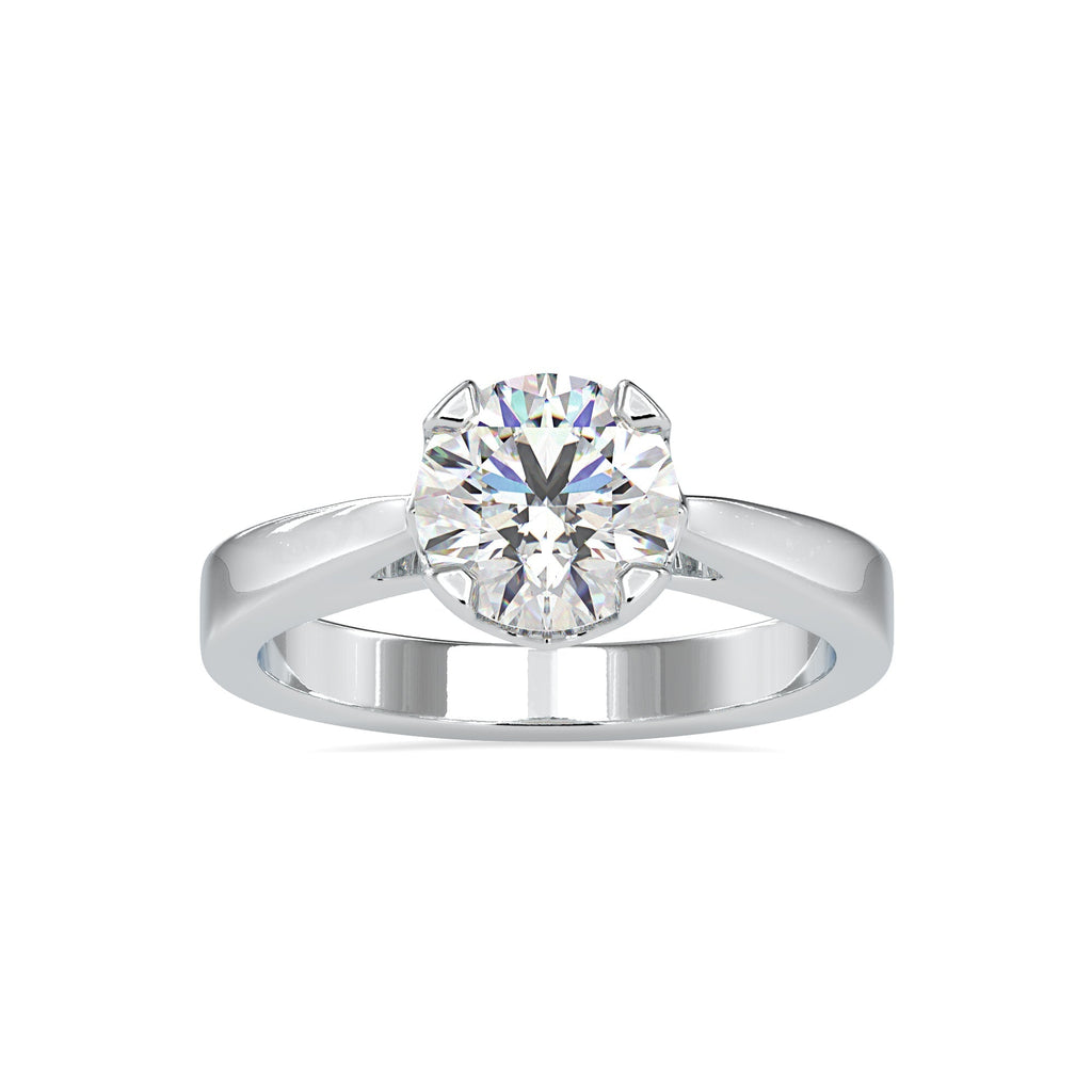 0.30cts. Solitaire Platinum Engagement Ring JL PT 0138-A   Jewelove.US