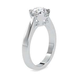 0.50cts. Solitaire Platinum Engagement Ring JL PT 0138