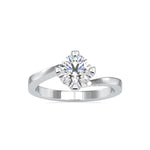 Load image into Gallery viewer, 0.50cts. Solitaire Platinum Engagement Ring JL PT 0144
