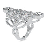 Load image into Gallery viewer, Designer Platinum Diamond Cocktail Engagement Ring JL PT 0161

