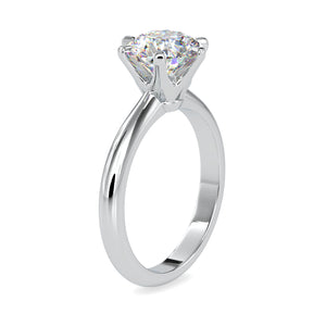 0.30cts. Solitaire Platinum Engagement Ring JL PT 0174
