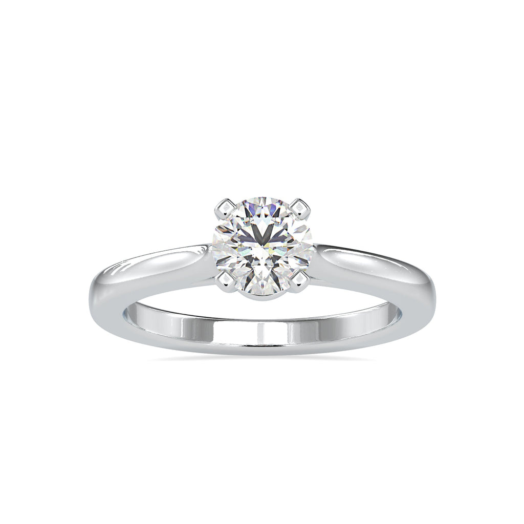 25-Pointer Diamond Platinum Engagement Ring JL PT 0176-A   Jewelove.US