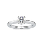 Load image into Gallery viewer, 25-Pointer Diamond Platinum Engagement Ring JL PT 0176-A   Jewelove.US
