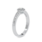 Load image into Gallery viewer, Platinum Diamond Halo Solitaire Engagement Ring JL PT 0177
