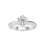 Load image into Gallery viewer, 0.50cts. Solitaire 6 Prong Platinum Engagement Ring JL PT 0181
