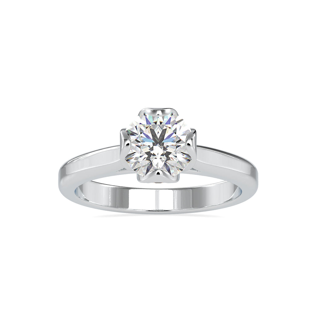 0.30cts. Solitaire Platinum Engagement Ring JL PT 0183-A   Jewelove.US