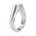 Load image into Gallery viewer, 0.70cts. Solitaire Platinum Engagement Ring for Men JL PT 0184
