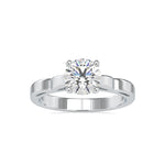 Load image into Gallery viewer, 0.70cts. Solitaire Designer Platinum Engagement Ring JL PT 0185   Jewelove.US
