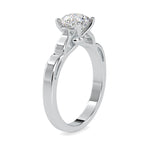 Load image into Gallery viewer, 0.70cts. Solitaire Designer Platinum Engagement Ring JL PT 0185
