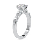 Load image into Gallery viewer, 0.70cts. Solitaire Designer Platinum Engagement Ring JL PT 0185   Jewelove.US
