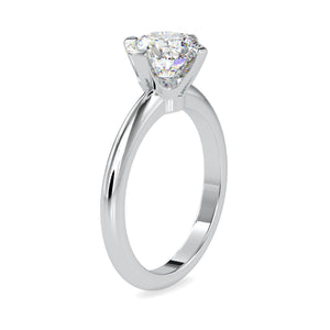 0.70cts. Solitaire Platinum Engagement Ring JL PT 0194