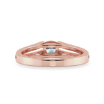 Load image into Gallery viewer, 0.50cts. Cushion Cut Solitaire Diamond Split Shank 18K Rose Gold Ring JL AU 1179R-A   Jewelove.US
