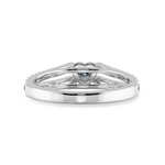 Load image into Gallery viewer, 0.50cts Heart Cut Solitaire Diamond Split Shank Platinum Ring JL PT 1181-A   Jewelove.US
