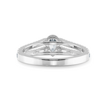 Load image into Gallery viewer, 0.30cts Pear Cut Solitaire Diamond Split Shank Platinum Ring JL PT 1183   Jewelove.US
