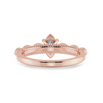 Load image into Gallery viewer, 0.30cts. Marquise Cut Solitaire Diamond Accents 18K Rose Gold Ring JL AU 2019R   Jewelove.US
