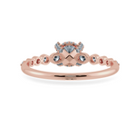 Load image into Gallery viewer, 0.30cts. Solitaire Diamond Accents 18K Rose Gold Ring JL AU 1202R   Jewelove.US

