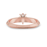 Load image into Gallery viewer, 0.70cts. Pear Cut Solitaire Diamond Split Shank 18K Rose Gold Ring JL AU 1191R-B   Jewelove.US
