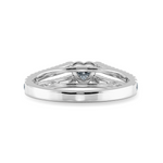 Load image into Gallery viewer, 0.30cts Heart Cut Solitaire Diamond Split Shank Platinum Ring JL PT 1181   Jewelove.US
