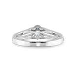 Load image into Gallery viewer, 0.70cts Pear Cut Solitaire Diamond Split Shank Platinum Ring JL PT 1183-B   Jewelove.US
