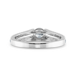 Load image into Gallery viewer, 0.50cts Solitaire Diamond Split Shank Platinum Ring JL PT 1177-B   Jewelove.US
