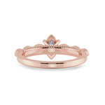 Load image into Gallery viewer, 0.70cts. Marquise Cut Solitaire Diamond Accents 18K Rose Gold Ring JL AU 2019R-B   Jewelove.US
