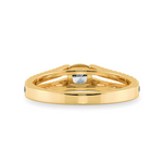 Load image into Gallery viewer, 0.70cts. Cushion Cut Solitaire Diamond Split Shank 18K Yellow Gold Ring JL AU 1179Y-B   Jewelove.US
