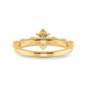 0.30ts. Marquise Cut Solitaire Diamond Accents 18K Yellow Gold Ring JL AU 2019Y   Jewelove.US