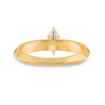 Load image into Gallery viewer, 70-Pointer Marquise Cut Solitaire Diamond Split Shank 18K Yellow Gold Ring JL AU 1192Y-B   Jewelove.US

