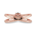 Load image into Gallery viewer, 70-Pointer Solitaire Diamond Split Shank 18K Rose Gold Ring JL AU 1169R-B   Jewelove.US
