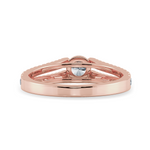 Load image into Gallery viewer, 0.20cts. Solitaire Diamond Split Shank 18K Rose Gold Ring JL AU 1177R-A   Jewelove.US
