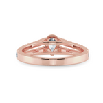 Load image into Gallery viewer, 0.70cts. Pear Cut Solitaire Diamond Split Shank 18K Rose Gold Ring JL AU 1183R-B   Jewelove.US
