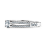 Load image into Gallery viewer, 0.30cts Solitaire Diamond Split Shank Platinum Ring JL PT 1177   Jewelove.US
