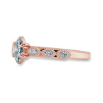 Load image into Gallery viewer, 0.30cts. Marquise Cut Solitaire Diamond Accents 18K Rose Gold Ring JL AU 2019R   Jewelove.US
