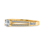 Load image into Gallery viewer, 0.30cts. Solitaire Diamond Split Shank 18K Yellow Gold Solitaire Ring JL AU 1177Y   Jewelove.US
