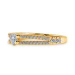 Load image into Gallery viewer, 0.50cts. Heart Cut Solitaire Diamond Split Shank 18K Yellow Gold Ring JL AU 1181Y-A   Jewelove.US
