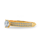 Load image into Gallery viewer, 0.30cts. Solitaire Diamond Split Shank 18K Yellow Gold Ring JL AU 1185Y   Jewelove.US
