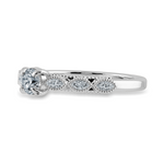 Load image into Gallery viewer, 0.70cts Solitaire Platinum Ring with Marquise Cut Diamond Accents JL PT 2011-B   Jewelove.US
