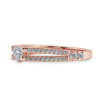 Load image into Gallery viewer, 0.50cts. Heart Cut Solitaire Diamond Split Shank 18K Rose Gold Ring JL AU 1181R-A   Jewelove.US
