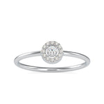 Load image into Gallery viewer, 10 Pointer Platinum Halo Diamond Engagement Ring JL PT 0601
