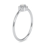 Load image into Gallery viewer, 10 Pointer Platinum Halo Diamond Engagement Ring JL PT 0601
