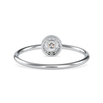 Load image into Gallery viewer, 10 Pointer Platinum Halo Diamond Engagement Ring JL PT 0601
