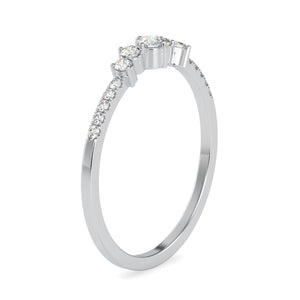 Designer Platinum Diamond Engagement Ring JL PT 0604