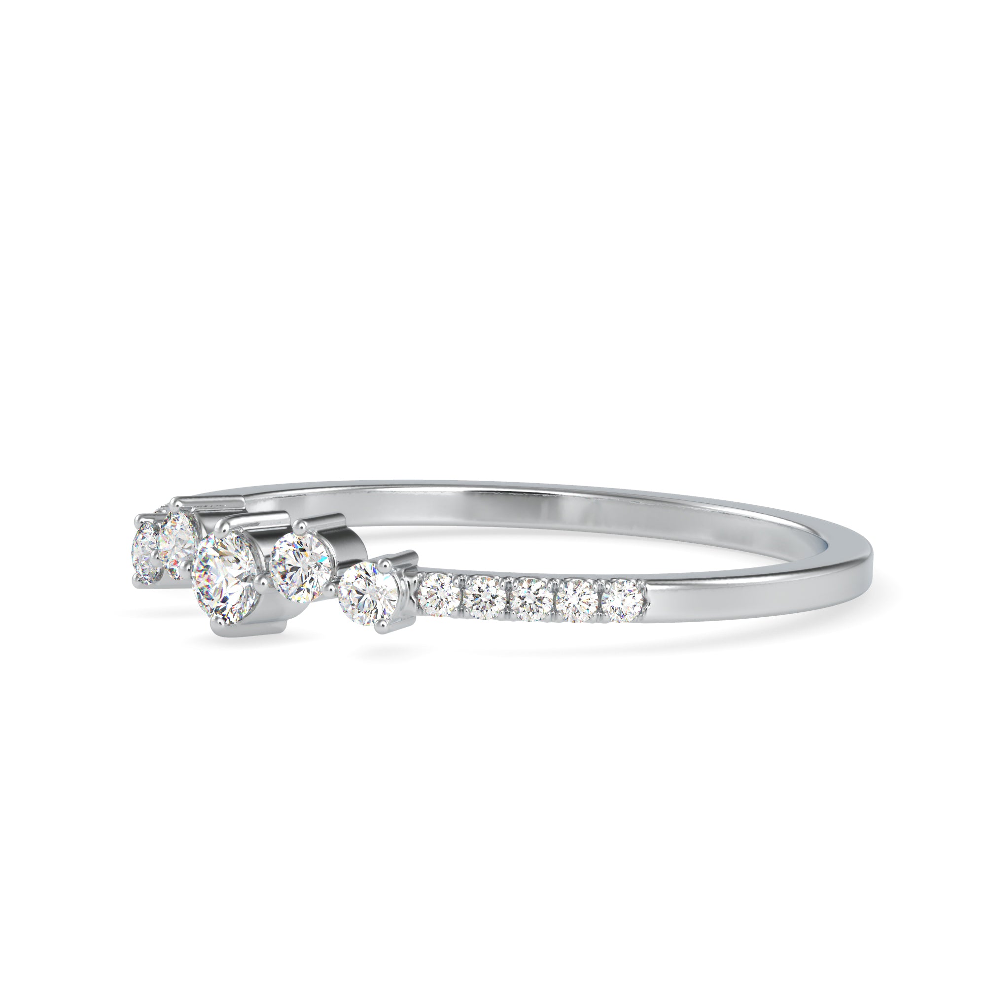 Designer Platinum Diamond Engagement Ring JL PT 0604