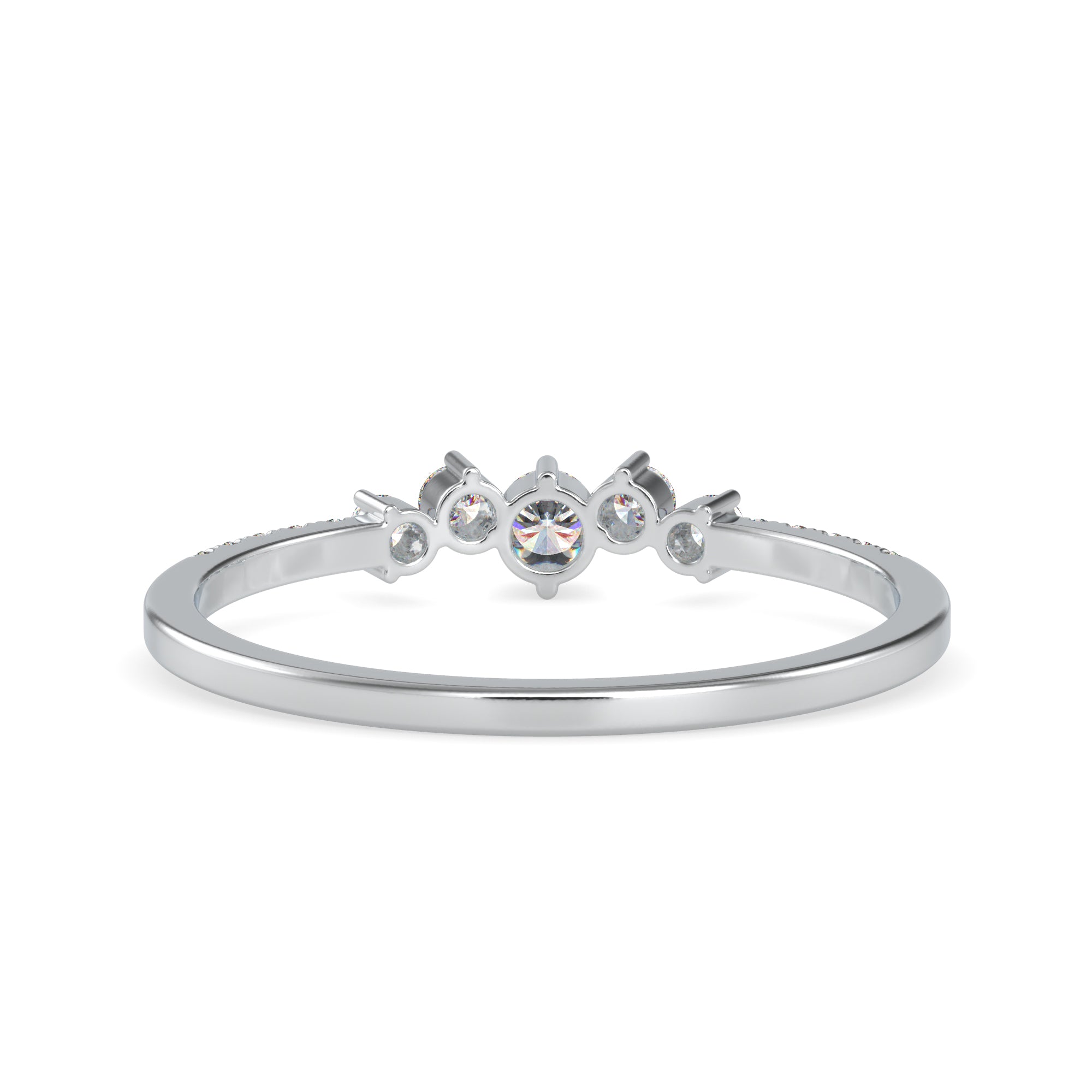 Designer Platinum Diamond Engagement Ring JL PT 0604