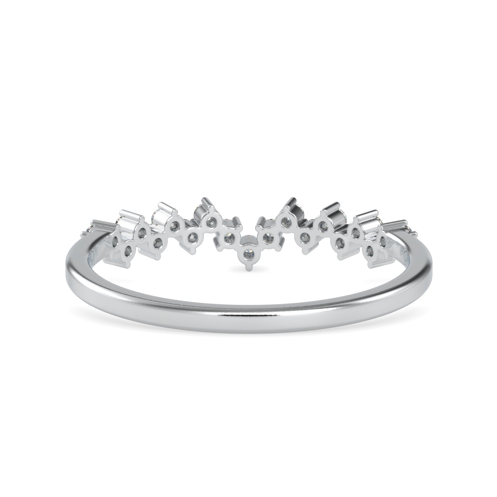 Designer Platinum Diamond Engagement Ring JL PT 0605