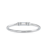 Load image into Gallery viewer, Baguette Diamond Platinum Engagement Ring JL PT 0606   Jewelove.US
